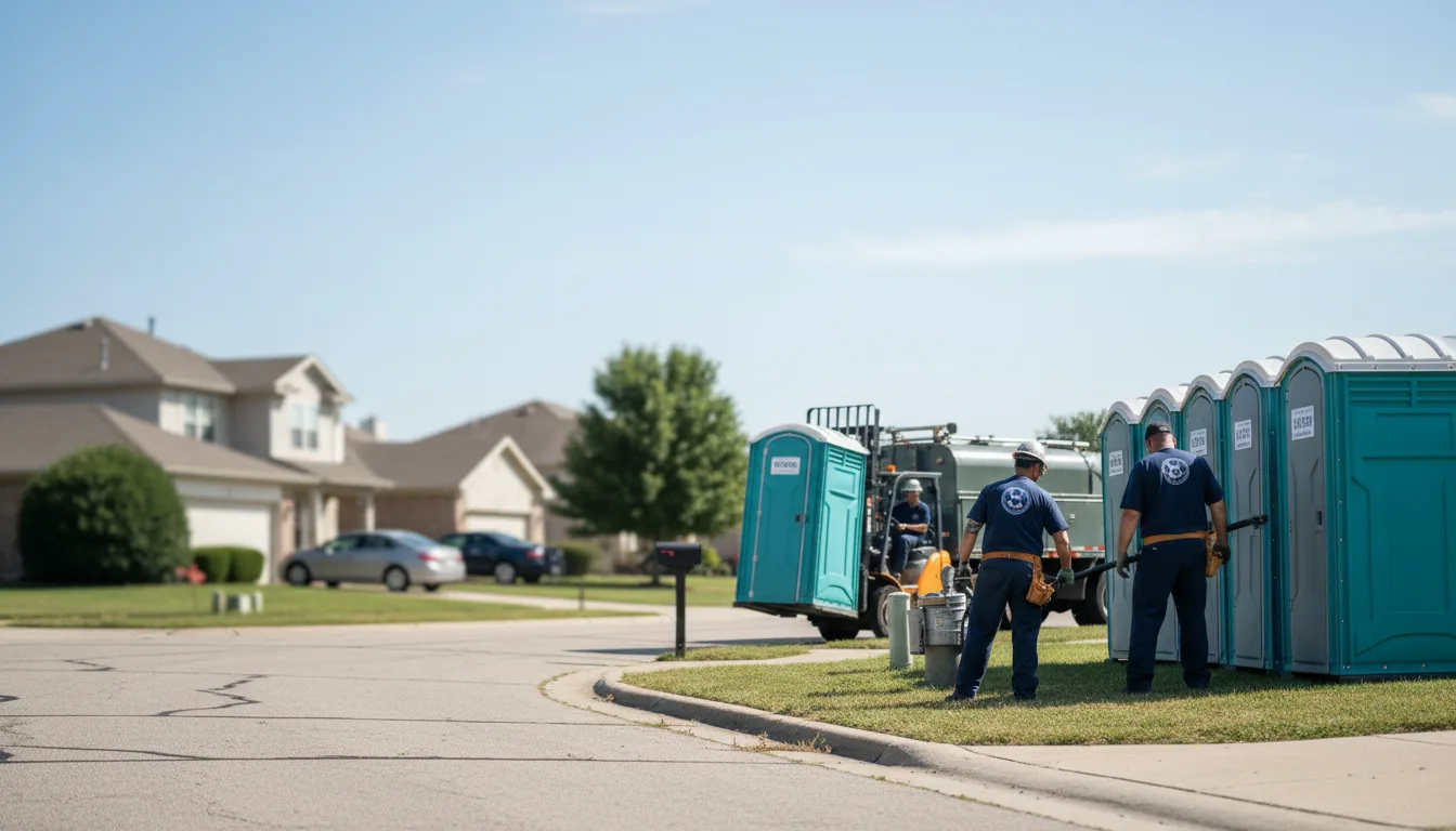 Porta Potty Rental in Somerset, TX near me